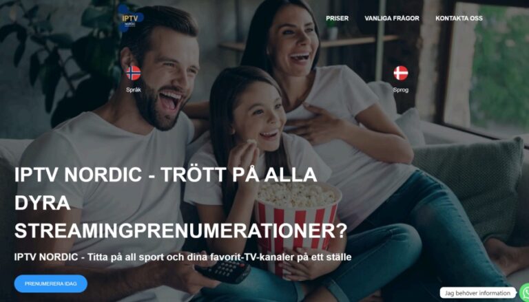 The Benefits of Choosing Nordisk IPTV for Entertainment