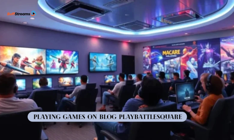 Playing Games on Blog PlayBattleSquare