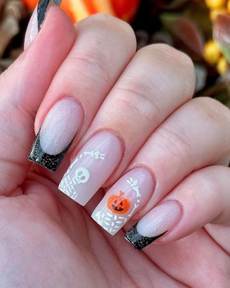 Easy Halloween Nails
