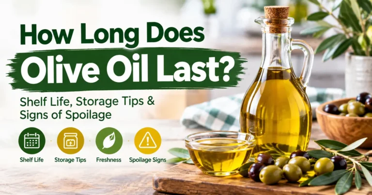 How long does olive oil last shelf life and storage guide