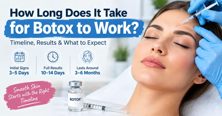 How long does it take for Botox to work timeline