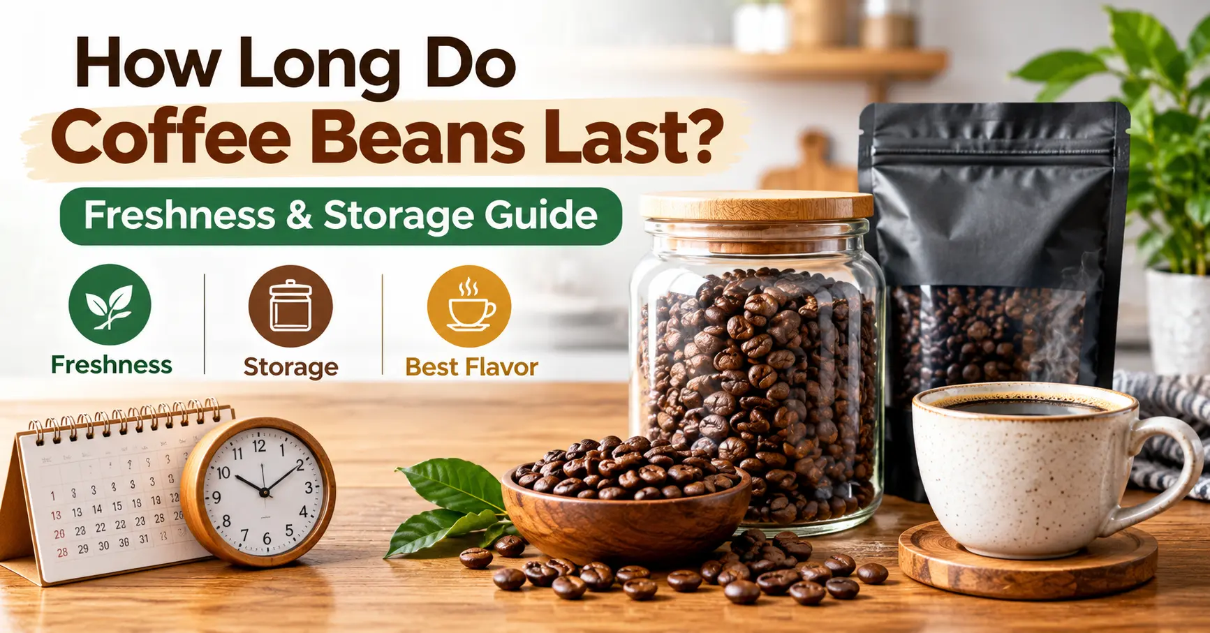 How long do coffee beans last freshness and storage guide