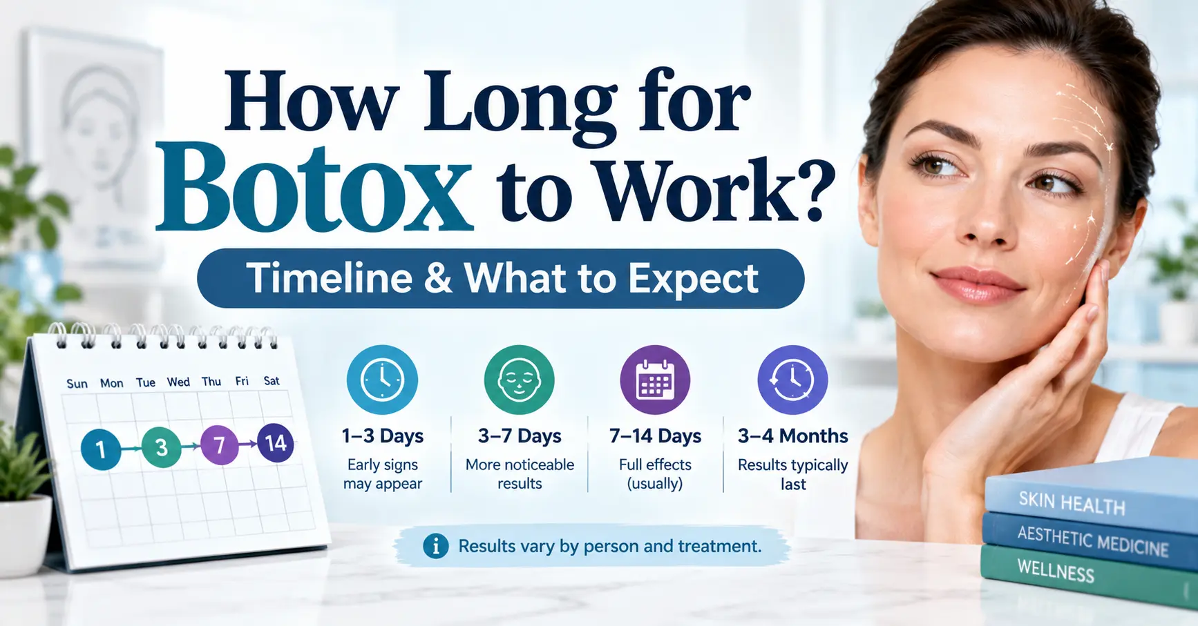 How Long for Botox to Work? Timeline and what to expect