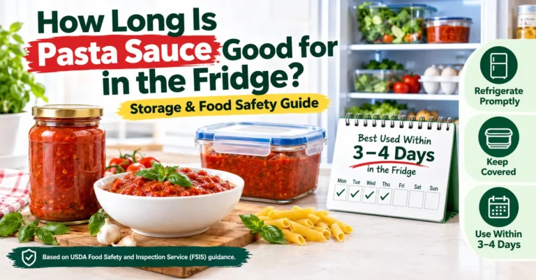How Long Is Pasta Sauce Good for in the Fridge? Storage Guide