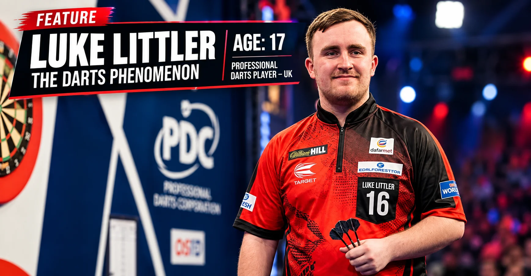 Luke Littler age, birthday, and professional darts career profile